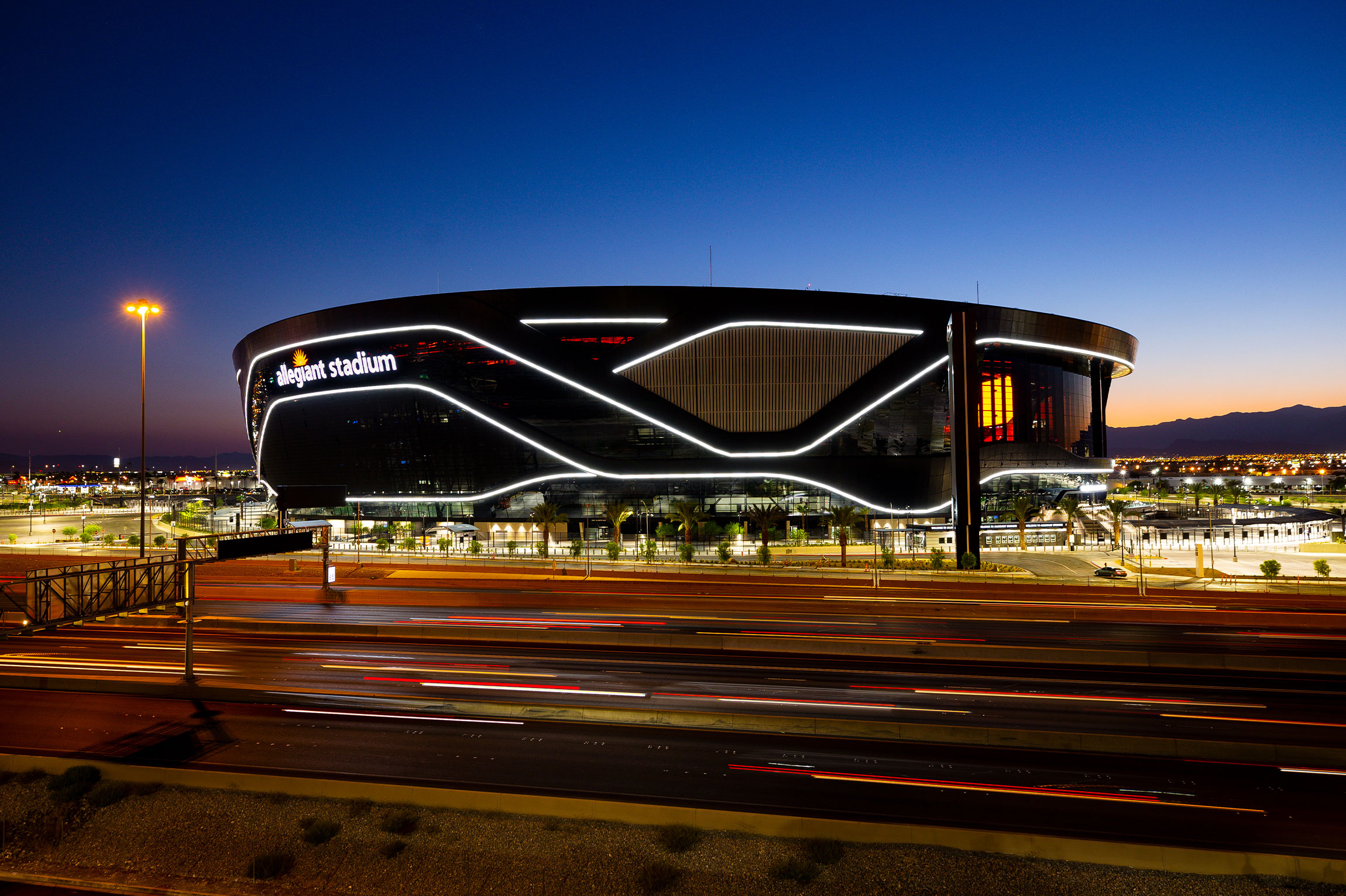 Allegiant stadium, section 412, home of Las Vegas Raiders, UNLV Rebels,  page 1