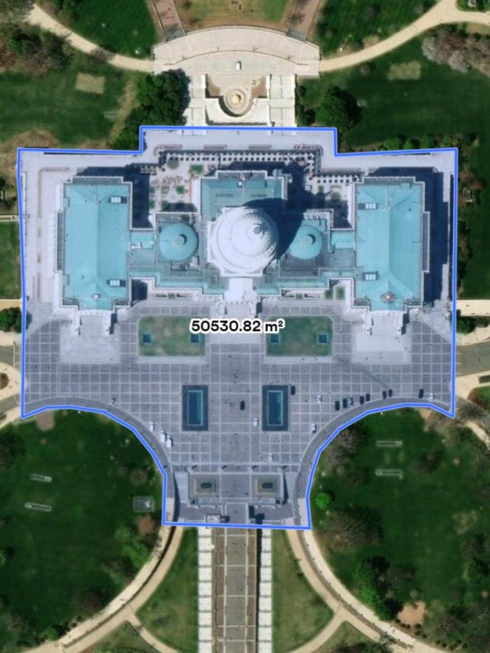 United States Capitol Near Maps